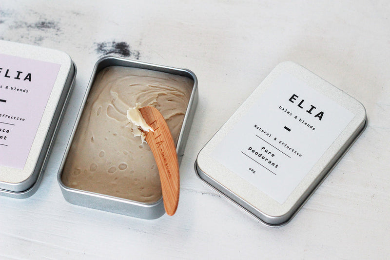 ELIA balms & blends Pure natural and effective deodorant.