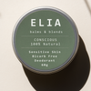 Conscious Deodorant bicarb-free sensitive skin natural deodorant in green tin by ELIA balms & blends